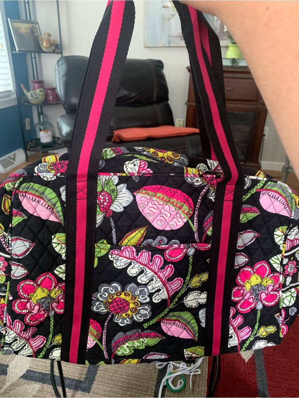 Vera Bradley’s Moon Blooms Sport Duffel Bag - Beautiful, Brand New with Tags